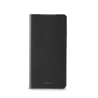 Hama Eco Premium Funda para Samsung Galaxy S25 Ultra - Antideslizante - Antihuellas - Poliuretano Termoplastico - Funcion de Soporte - Bordes Elevados - Color Negro