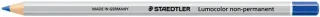 Staedtler Lumocolor 108 Lapiz de Color Hexagonal - Especial para Superfiices Lisas - Marcado Opaco - Color Azul · Pack de 12 uds.