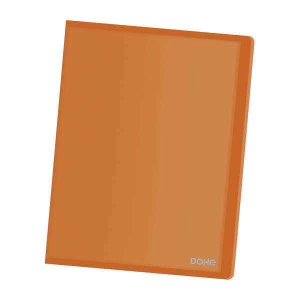 Dohe Carpetas con Fundas Din A4 - Tapa Flexible de Polipropileno - Fundas Transparentes Soldadas - Organiza Tus Documentos con Estilo