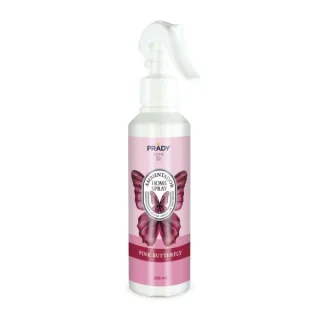 Prady Ambientador Home Spray Pink Butterfly - Frasco de 220 ml - Spray Pulverizador