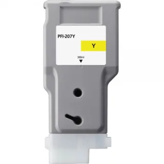 Canon PFI207 Amarillo Cartucho de Tinta Generico - Reemplaza 8792B001/PFI-207Y