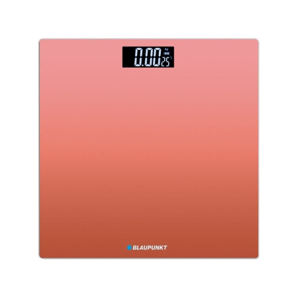 Blaupunkt Bascula Corporal - Capacidad 180kg - Pantalla Digital - Encendido y Apagado Automatico - Color Naranja