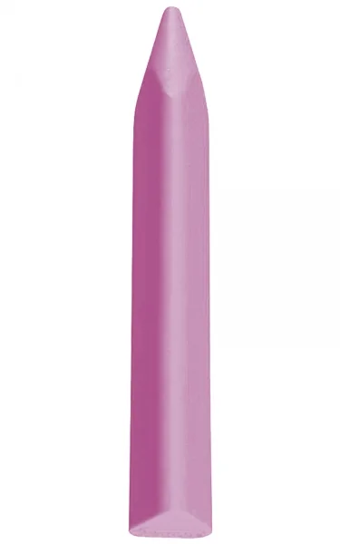 Jovi Triwax Estuche de 12 Ceras - Ceras Triangulares - No Manchan Ni Se Rompen - Trazo Suave - Gran Rendimiento - Apto para Sacapuntas - Libre de Alergenos - Color Rosa