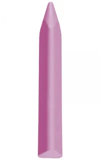 Jovi Triwax Estuche de 12 Ceras - Ceras Triangulares - No Manchan Ni Se Rompen - Trazo Suave - Gran Rendimiento - Apto para Sacapuntas - Libre de Alergenos - Color Rosa