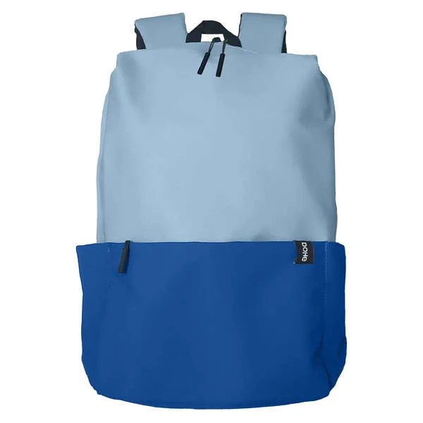 Dohe Mochila Duo - Fabricada en Poliester Impermeable - Amplio Compartimento Principal con Bolsillo para Portatil - Tirantes Anchos y Acolchados - Espalda Reforzada