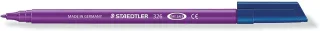Staedtler Noris 326 Rotulador de Punta Fina - Trazo 1mm Aprox - Tina Base de Agua - Color Violeta · Pack de 10 uds.
