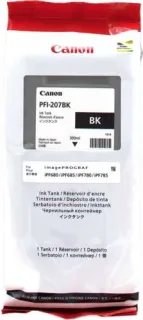 Canon PFI207 Negro Cartucho de Tinta Original - 8789B001/PFI-207BK
