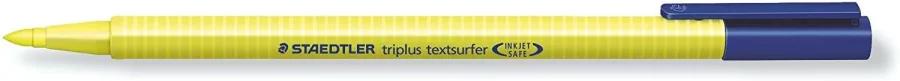 Staedtler Triplus Textsurfer 362 Rotulador Fluorescente - Punta Biselada 1 - 4mm Aprox - Tinta Base de Agua - Color Amarillo · Pack de 10 uds.