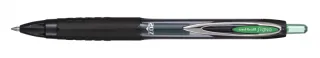 Uni-ball UMN-207E Roller de Tinta - Punta de Bola 0.7mm - Grip de Caucho Antifatiga - Tinta Pigmentada Resistente a Luz y Agua - Color Verde · Pack de 12 uds.