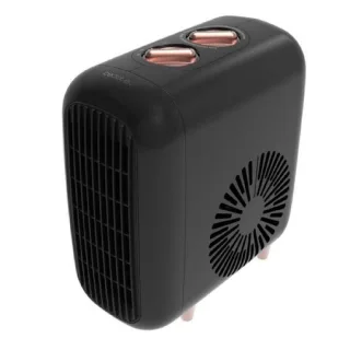 Cecotec ReadyWarm 600 Lagoon Calefactor Ceramico - 2000W - Control Tactil y Remoto - Oscilacion Automatica - Termostato Regulable - Seguridad contra Sobrecalentamiento - Silencioso 30dB - Co