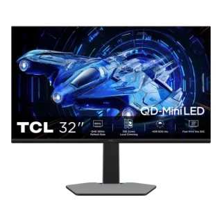 TCL 32G64 Monitor 27" MiniLED - QHD - HDR600 - 180Hz - Respuesta 1ms - Vesa 100x100 - Color Gris