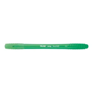 Milan Sway Fineliner Rotulador - Punta Fina 0.4mm - Ergonomico - Tinta al Agua - Color Verde · Pack de 16 uds.