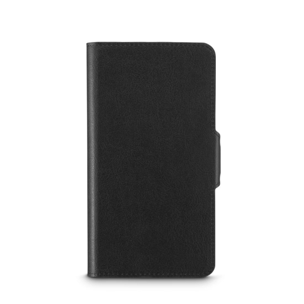 Hama Essential Funda Universal para Smartphone de 6.1" con Tapa - Pantallas de 7.5x15.3cm - Cierre Magnetico - Cuero - Color Negro