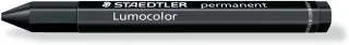 Staedtler Lumocolor Permanent Omnigraph 236 Cera Permanente Hexagonal - Resistente al Agua - Diametro 12mm Aprox - Color Negro · Pack de 12 uds.