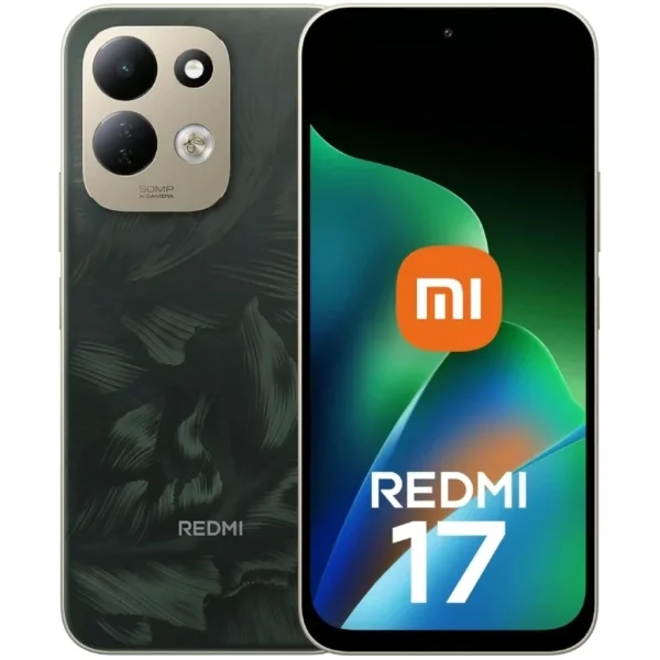 Xiaomi Redmi 17 Smartphone Pantalla 6.99" - 4GB - 128GB - Camara Principal 50MP - Bateria 7700mAh - Color Verde