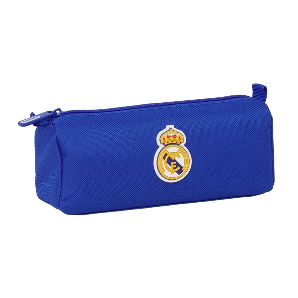 Safta Real Madrid Portatodo - Cremallera - 1.20L - 210x70x80mm - Color Azul