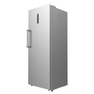Cecotec Congelador Bolero CoolMarket UF 380 Inox Congelador Vertical Convertible - Capacidad 380L - Luz LED - Nofrost - Alarma de Puerta Abierta - Compresor Inverter - Color Acero