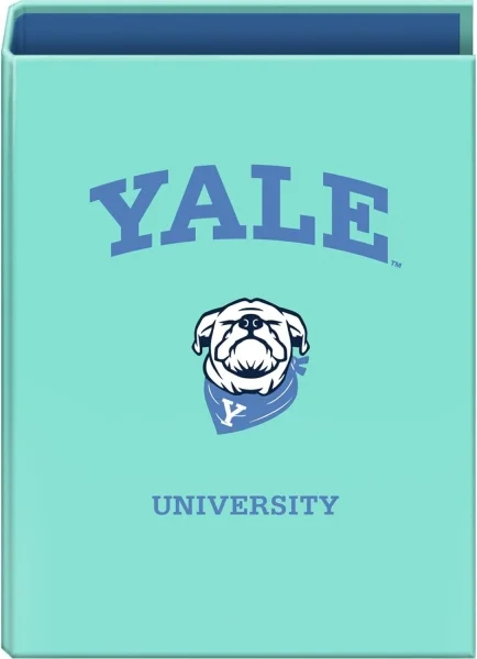 Dohe Yale Dog Carpeta de 4 Anillas Mixtas de 40mm - Formato Folio - Cubierta en Carton Forrado Plastificado