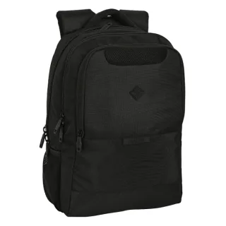 Safta Real Betis Balompie Premium Mochila para Portatil hasta 15.6" - Bolsillo para Tablet - Bolsillo Frontal - Hombreras Acolchadas - Cremalleras para Candado - 21L - 300x160x430mm - Color