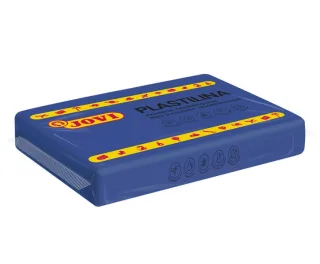 Jovi Caja de 15 Pastillas de Plastilina 350gr - Muy Moldeable - No Se Seca - Ideal para Figuras en Volumen - Color Azul