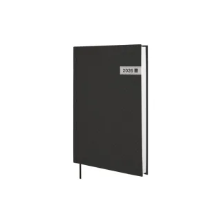 Finocam Dynamic Porto Agenda - Anual 2026 - Sin Cierre - Formato Y11 - 168x26x245mm - 1 Dia por Pagina - Color Negro