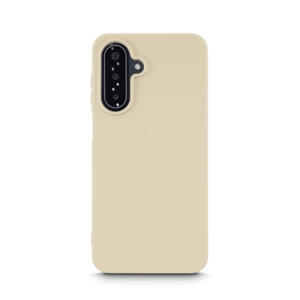 Hama Fantastic Feel Funda para Samsung Galaxy A17 / A17 5G - Antiadherente Anti-Suciedad - Poliuretano Termoplastico - Bordes Elevados - Color Beige