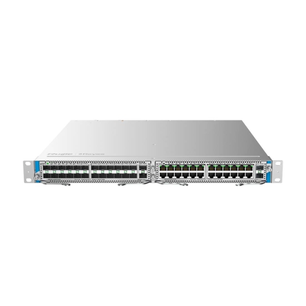 Ruijie RG-NBS6002 Chasis Switch para Dos Modulos - Montaje en Rack 1U - 2 Ranuras de Alimentacion - Color Acero