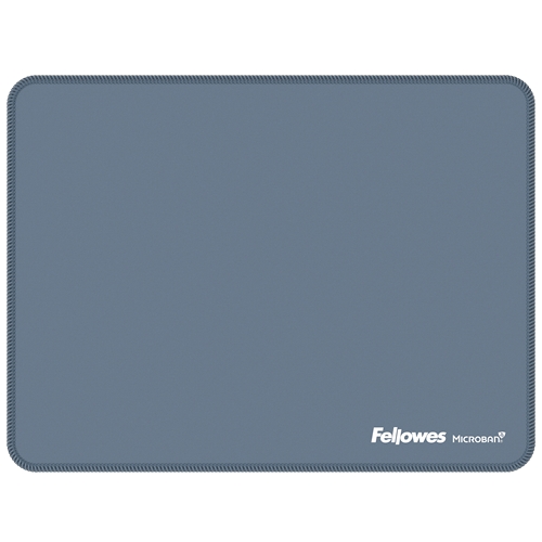 Fellowes Breyta Alfombrilla XL - Antideslizante - Proteccion Antimicrobiana - Bordes Reforzados - Fabricado con Material Reciclado - 21x28x0.25cm - Color Azul