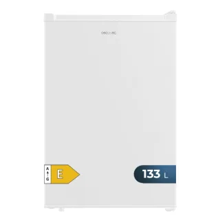 Cecotec Bolero CoolMarket TT 133 L White Mini Frigorifico - Capacidad 133L - Luz LED - Temperatura Regulable - 55.1x57.5x83.5cm - Color Blanco