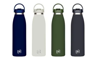 Oxford Identity Botella Termo 60cl - Recubrimiento Ceramico Interior - Acero Inoxidable 304 Libre de BPA - Colores Surtidos · Pack de 4 uds.
