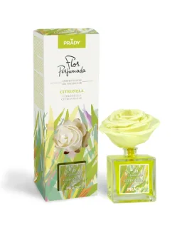 Prady Ambientador Flor Perfumada Citronela - Frasco de Cristal 90ml