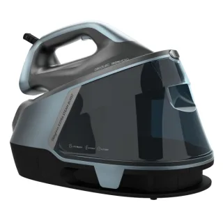 Cecotec H-2400 Station Instant Centro de Planchado - 2800W - Vapor Continuo 150g/min - Golpe de Vapor 550g/min - Suela Ceramica - Sistema Antigoteo - Autoapagado - Color Negro y Gris