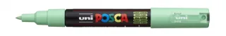 Posca PC-1M Marcador de Pintura - Punta de Poliester Conica 0.7mm - Tinta Base al Agua - No Permanente - Resistente a la Luz - Inodoro - Lavable - Color Verde Claro · Pack de 6 uds.