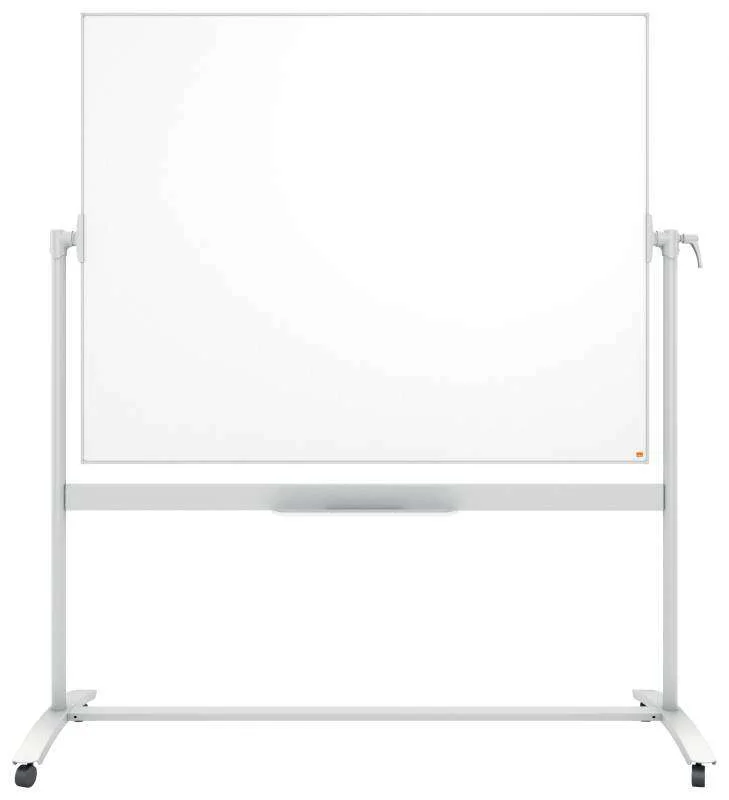 Nobo Pizarra Blanca Movil Nano Clean Classic - 1500x1200mm - Diseño Puntero - Blanco