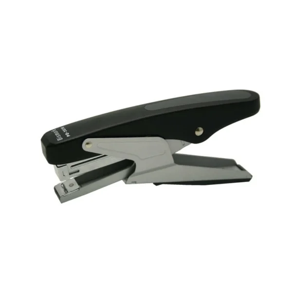 Bismark Grapadora de Tenaza - Capacidad de Grapado 20 Hojas - Diseño Ergonomico - Alta Durabilidad - Color Negro