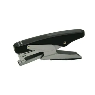 Bismark Grapadora de Tenaza - Capacidad de Grapado 20 Hojas - Diseño Ergonomico - Alta Durabilidad - Color Negro