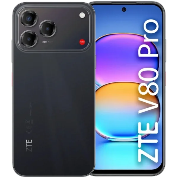 ZTE Blade V80 Pro Smartphone Pantalla 6,7" - 8 GB - 256 GB - 120 Hz - Camara 108 MP - Bateria 5000 mAh - Color Negro