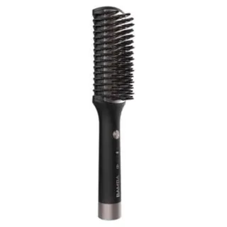 Cecotec Bamba InstantCare 1200 Look Brush Cepillo Alisador 56W - Revestimiento de Ceramica y Turmalina - Control de Temperatura de 120-180º - Calentamiento en 60seg - Bolsa de Viaje