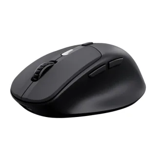 Trust Zevo Raton Inalambrico - Ajustable hasta 4000dpi - Bluetooth - Clic Silencioso - Receptor USB-A - Multidispositivo - 40x70x104mm - Color Negro
