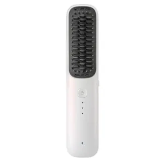 Xiaomi Cordless Hair Straightener Brush Cepillo Alisador Inalambrico - Iones Negativos Anti‑Frizz - 3 Niveles de Temperatura - Revestimiento Ceramico - Bateria 3200 mAh - Ligero y Portatil -