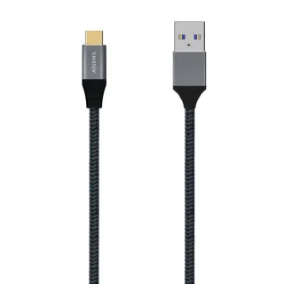 Aisens Cable USB 3.1 Gen2 Alu 3A CM-AM Gris 2.0M