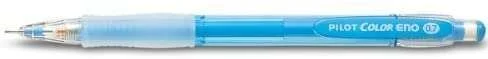 Pilot Portaminas Color Eno H-197 - Trazo 0.7mm - Grip de Goma - Goma de Borrar - Mina Color Azul Claro