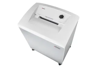 Dahle 714 Destructora de Papel Manual Microcorte P-7 - Destruye hasta 7 Hojas - Capacidad de la Papelera 140L - Ruedas Giratorias - Color Gris