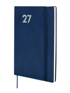Finocam Dynamic Mara Agenda Profesional - Anual 2027 - Semana Vista Vertical - Formato Y10 - 140x204mm - Goma Elastica - Tapa Blanda de PU - Esquinas Microperforadas - Papel de 80g/m2 - Colo