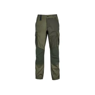 Upower Hike Pantalones Cargo Tecnicos - Talla 2XL - Tejido Ripstop Elastico, Resistencia al Desgaste, Bolsillos Multifuncionales, Refuerzos en Rodillas, Elementos Reflectantes - Color Verde