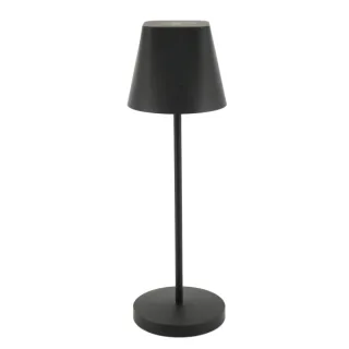 Unilux Ava Lampara LED de Escritorio - Resistente al Agua - Apta para Uso Exterior - Color Negro