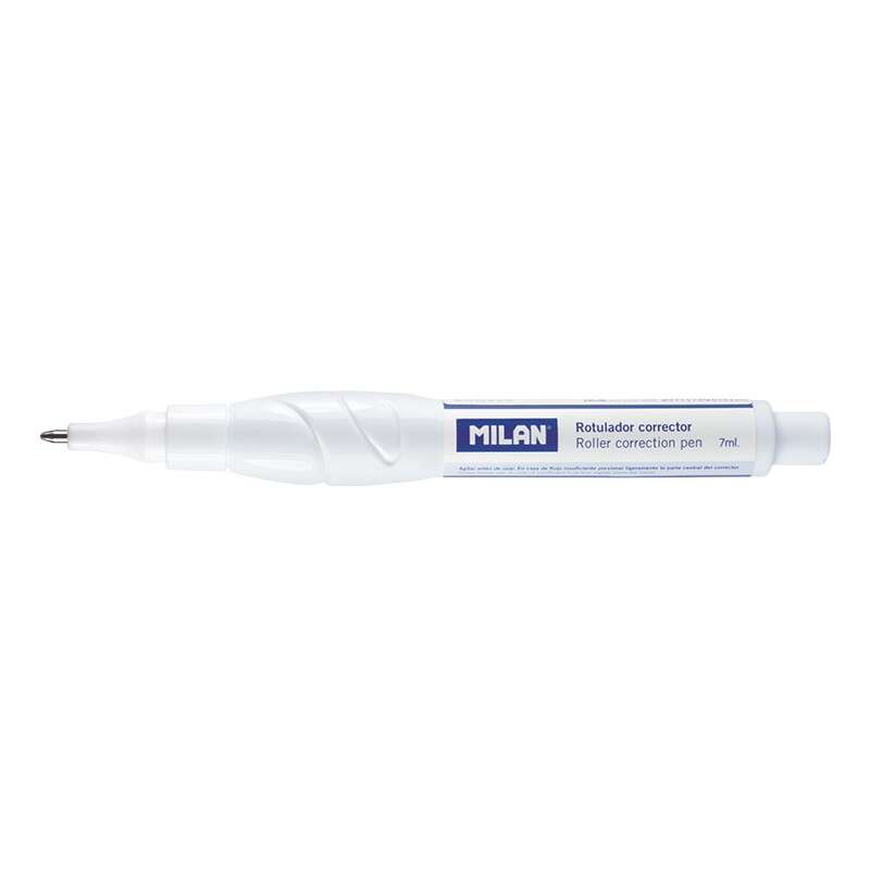 Milan Boligrafo Corrector Liquido 7ml - Punta Metalica