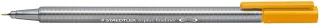 Staedtler Triplus Fineliner 334 Rotulador de Punta Fina - Trazo de 0.3mm - Tinta Base de Agua - Color Ocre Dorado · Pack de 10 uds.