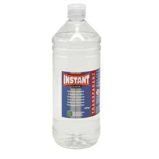 Instant Classic Super Clear Cola Transparente 1000gr - Apto para Uso Infantil y/o Domestico - Sin Disolventes - Transparente
