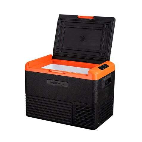 Muvip Nevera Portatil de Compresor 40L - Proteccion Bateria Vehiculo - Temperatura -20º/+20º - Conexion 12/24/220V - Compresor Silencioso - Control Bluetooth - Medidas 608X365X442CM - Color